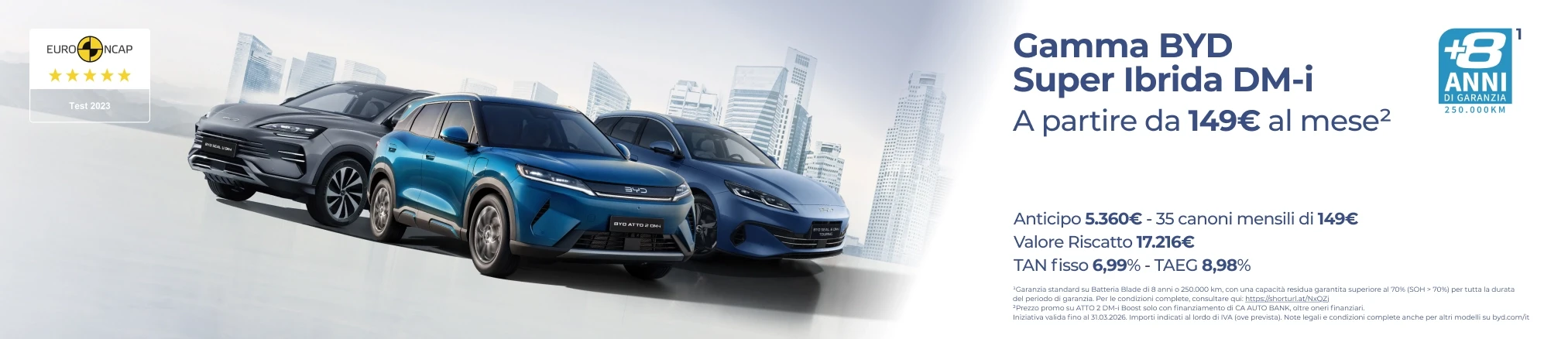 Offerte Gamma Ibrida Super DM-i: Promozioni con Leasing Privati